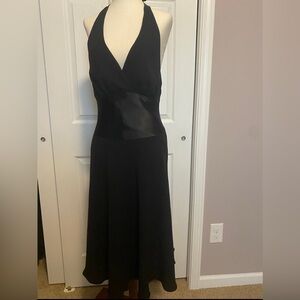 Jones Wear Black Halter Dress Size 8 Little Black Dress Cocktail Evening